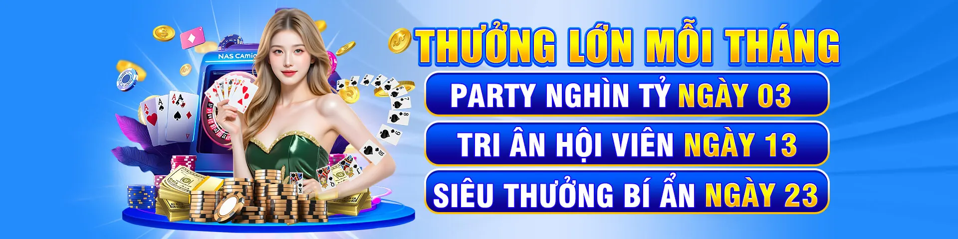 Màn hình trò chơi slot machine đầy màu sắc với các biểu tượng chiến thắng và jackpot.